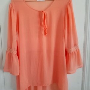 Very pretty sheen dress shirt size large